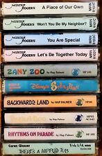 Vintage Kids Songs Cassette Tapes Disney Mr Rogers and More picture