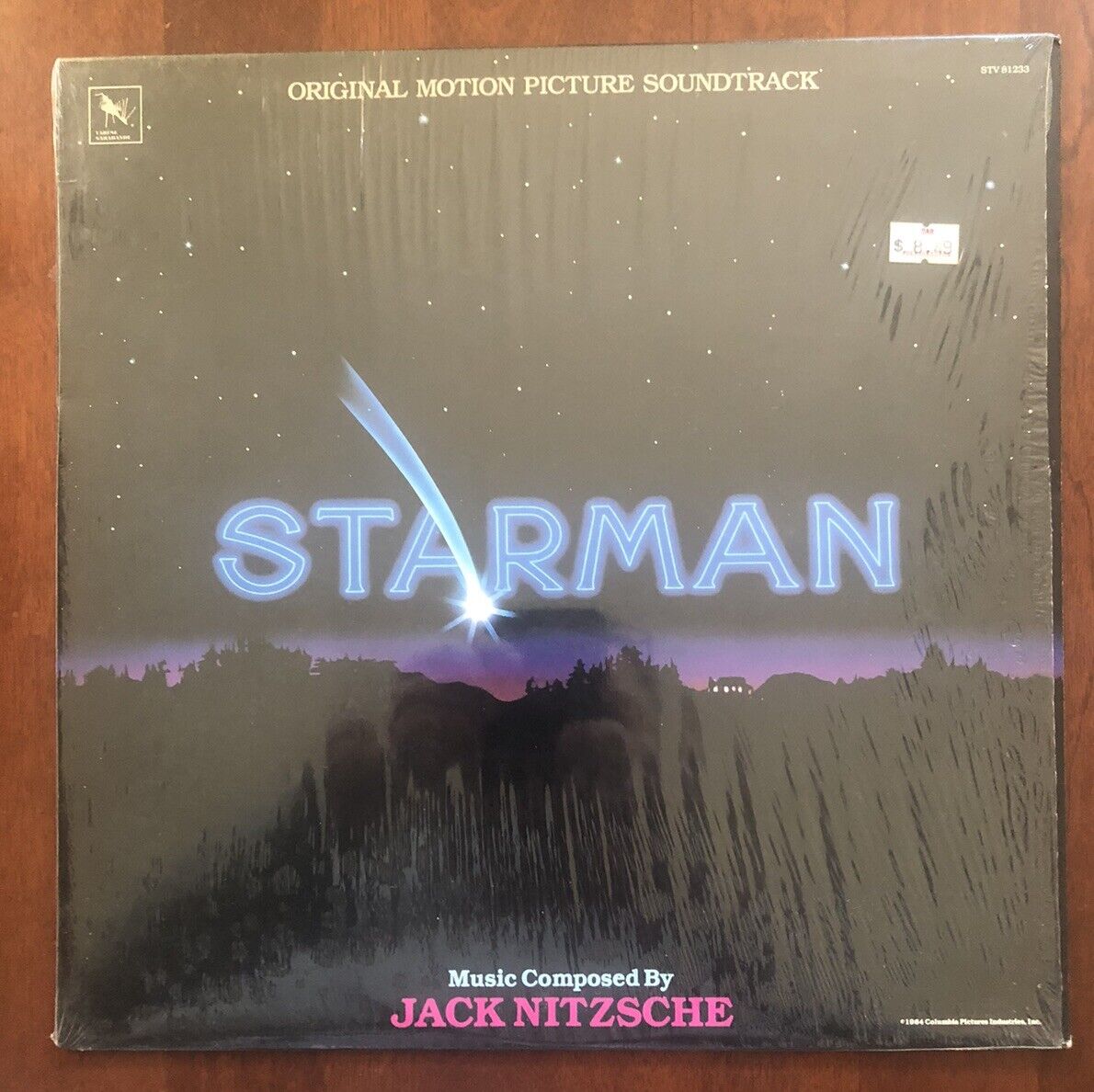 STARMAN - ORIGINAL SOUNDTRACK VINYL LP 1984 JACK NITZSCHE NM JOHN CARPENTER