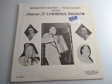 Georgetown Records - Memories Of Lawrence Duchow - LD-1 - 33 RPM picture