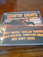COUNTRY GREATS 20 Timeless Country Classics Audio CD - Ships Fast Same Day picture