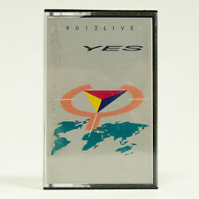 YES 9012 LIVE Cassette Tape Vintage 1985 picture