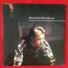 BRUCE FOXTON : This Is The Way 7” 45 NOS Unplayed 1983 UK IMPORT Picture Sleeve picture