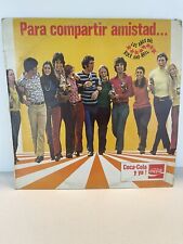 Rare ~ Spanish Coca Cola Para Compartir Amistad Record LP Vinyl Various Artists picture