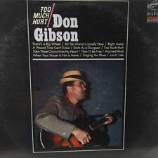 Don Gibson Too Much Hurt Album Vinyl 1965 RCA Victor Mono Dynagroove LPM-3470 picture