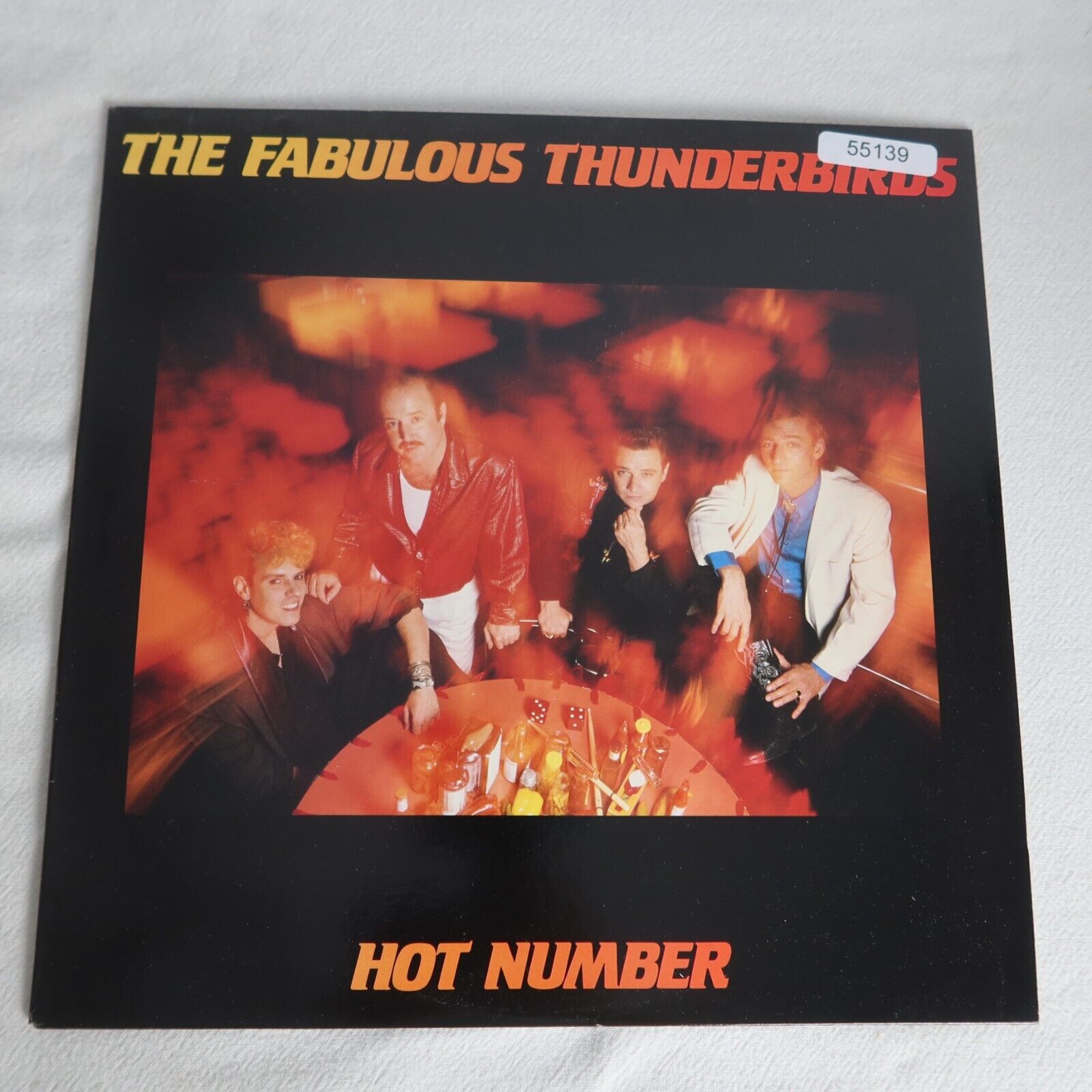 The Fabulous Thunderbirds Hot Number LP Vinyl Record Album