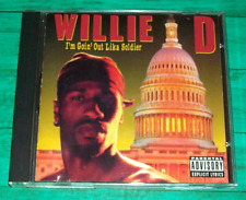 💽  WILLIE D - I'M GOIN' OUT LIKE A SOLDIER CD 16 TRACKS 1992 picture