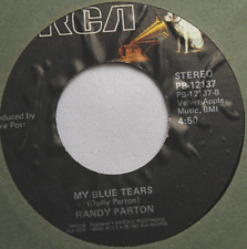 RANDY PARTON MY BLUE TEARS / HOLD ME 45 7