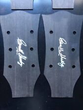 Carroll Shelby Hand Signed Guitar Headstocks picture