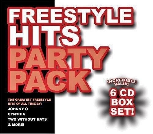 6 CD box FREESTYLE HITS Johnny O,Cynthia,TPE,Two Without Hats,Tiana,Clear Touch