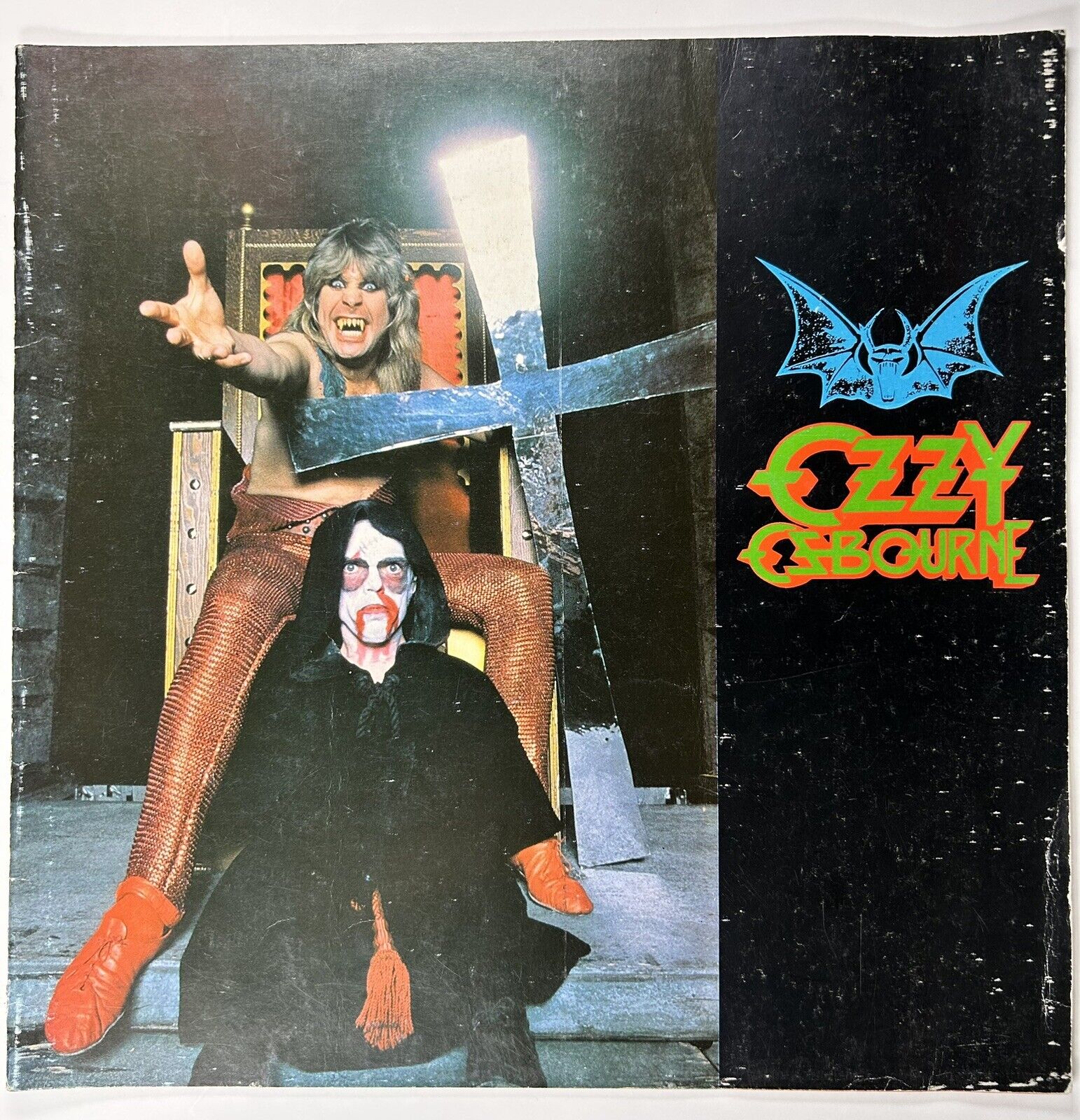 Ozzy Osbourne Black Sabbath Programme Original Vintage Speak Of The Devil 1983