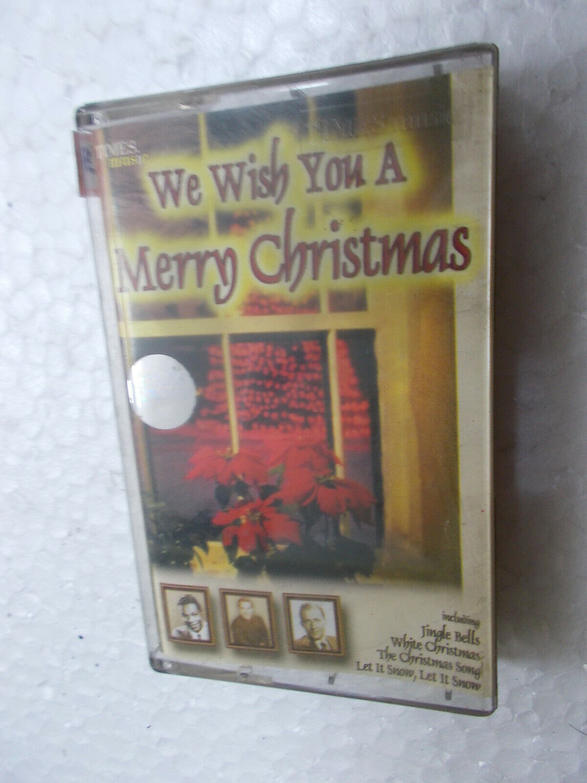 WE WISH YOU A MERRY CHRISTMAS JINGLE BELLS WHITE CHRISTMAS CASSETTE INDIA  2002