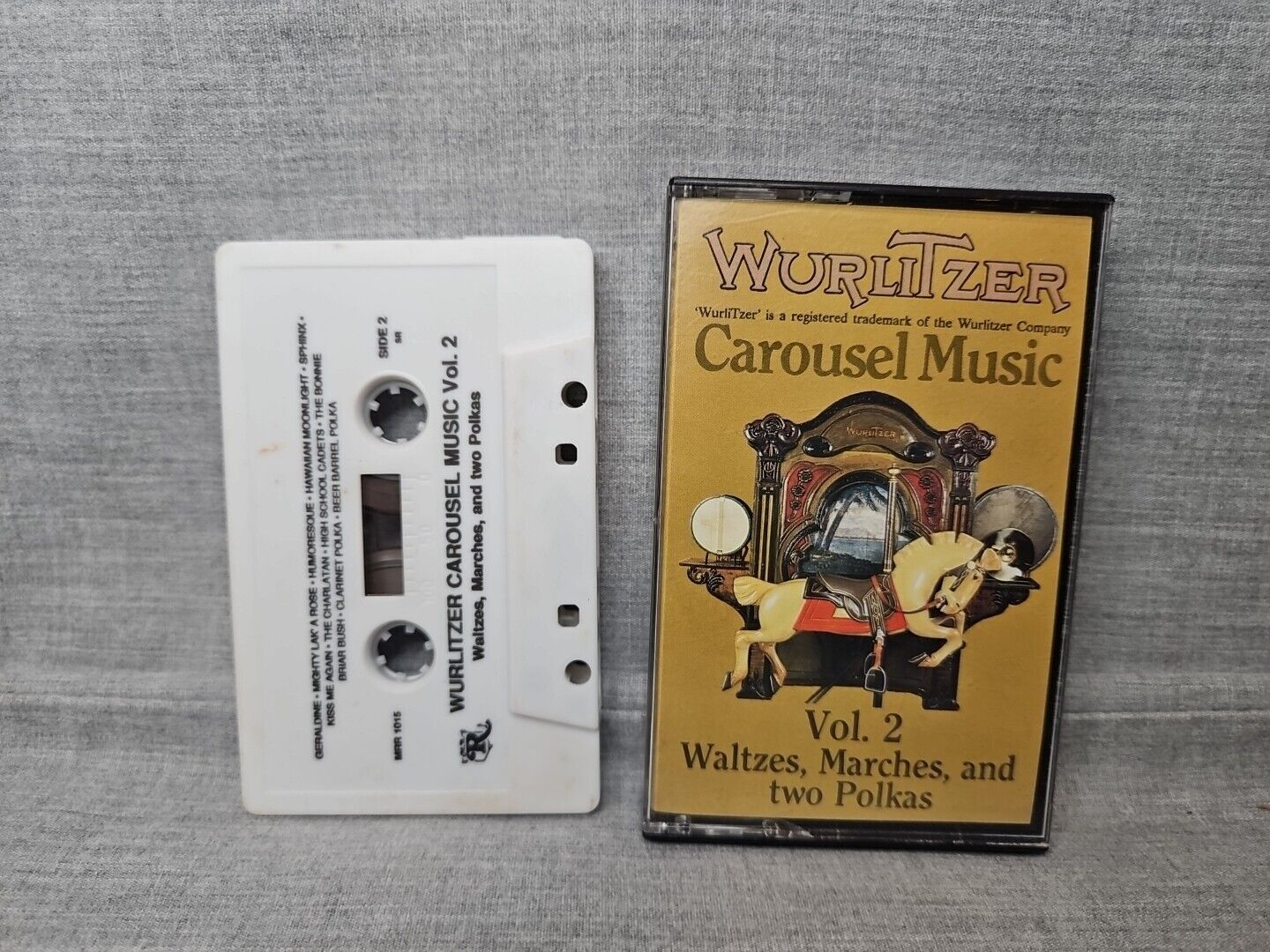 Wurlitzer Carousel Music Vol. 2 Waltzes, Marches, and Two Polkas (Cassette) 1015
