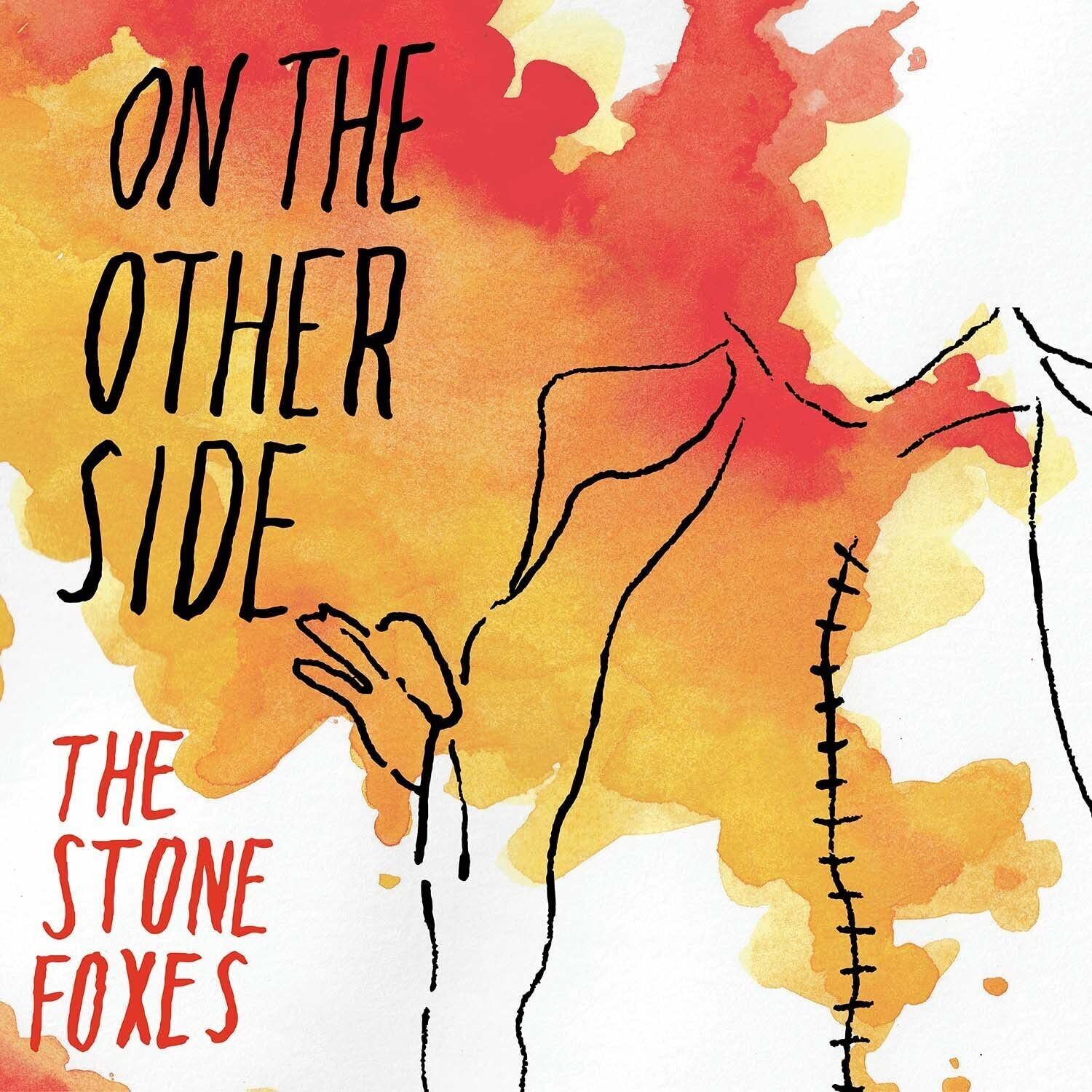 The Stone Foxes On The Other Side - Yellow Orange Swirl (Vinyl)