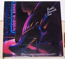 K Tel - Neon Nights Rock's Danceable Side - 1982 Vinyl LP Record Album picture
