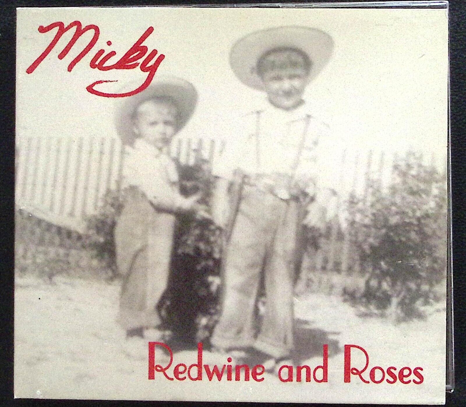 REDWINE AND ROSES  MICKY  RARE INDEPENDENT ALTERNATIVE ROCK  CD 1949