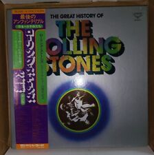 The Rolling Stones - Great History Of 🇯🇵 📦 W/OBI  picture