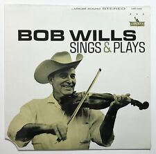 BOB WILLS: Sings and Plays (Vinyl LP Record Sealed) Western Swing picture