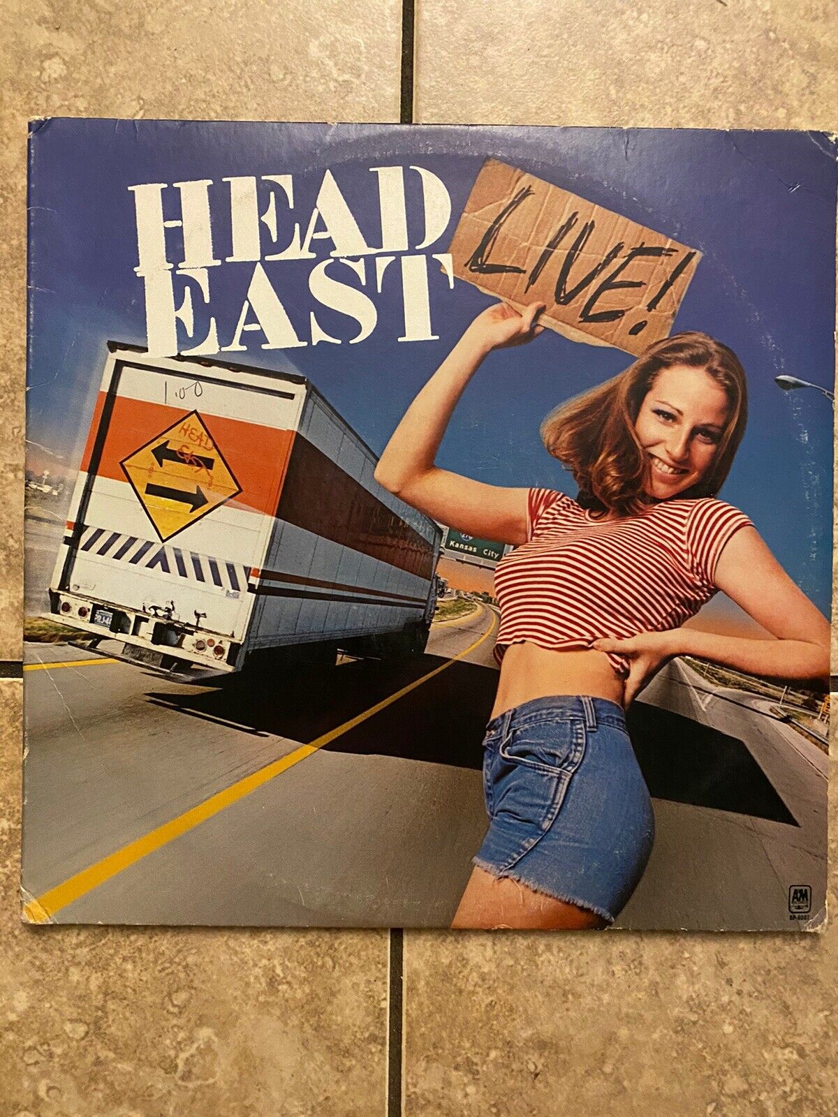 Head East - Head East Live LP 1979 Vinyl SP-6007 Vintage Hard Rock Record