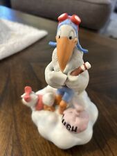 Vintage Disney 🎶 Music Box Featuring Baby Daisy & The stork. “Hush My baby “ picture