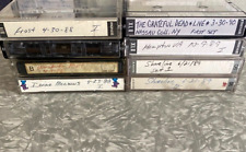 8 Grateful Dead Live Cassette Lot 1988 thru 1990 Frost Irvine Shoreline Nassau picture