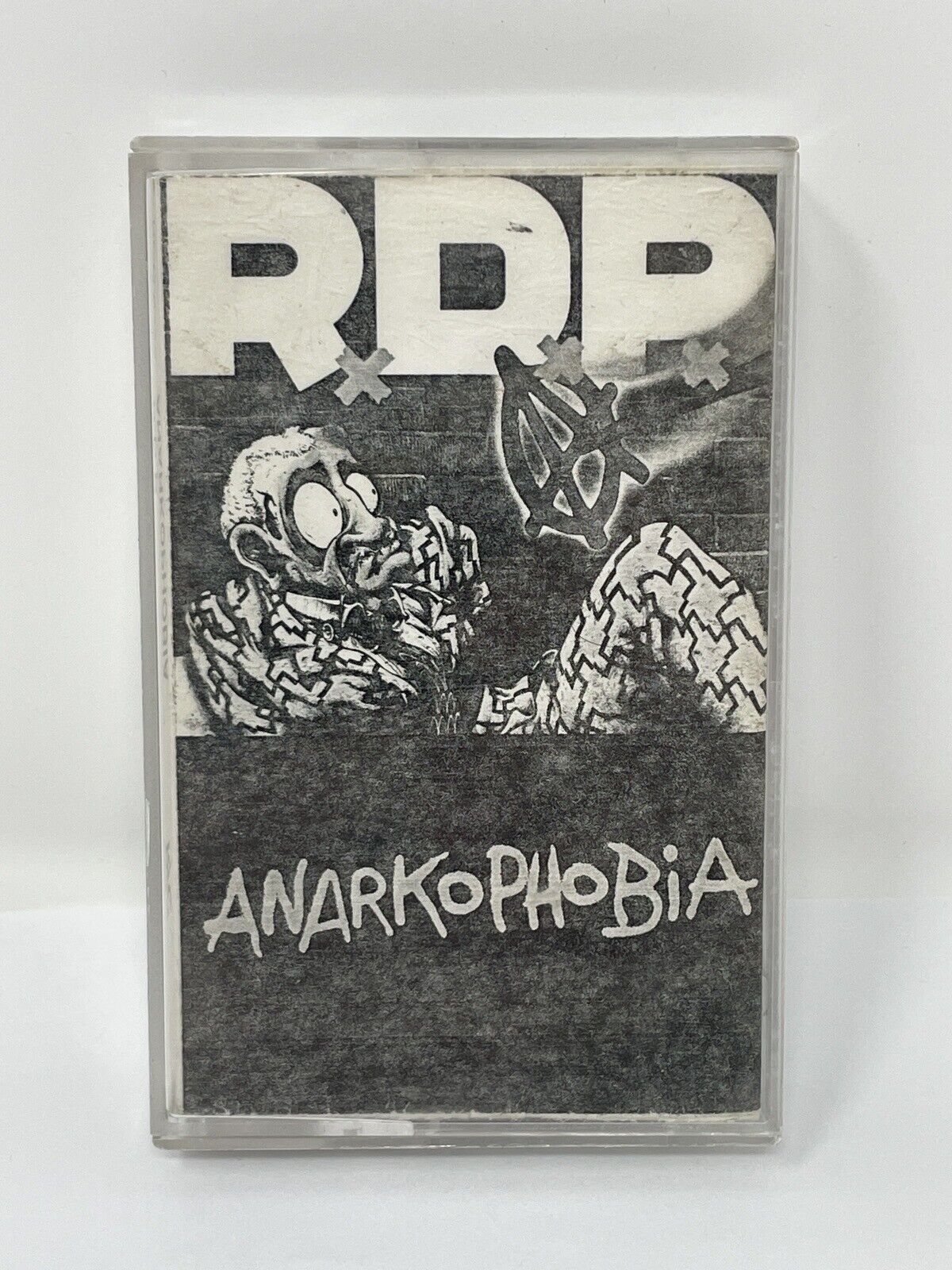 Rare 1991 Punk Cassette Tape R.D.P. RxDxPx - Anarkophobia 