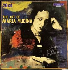 The Art Of Maria Yudina Russian Pianist Various Composers Scribendum 26 CD FLAW picture