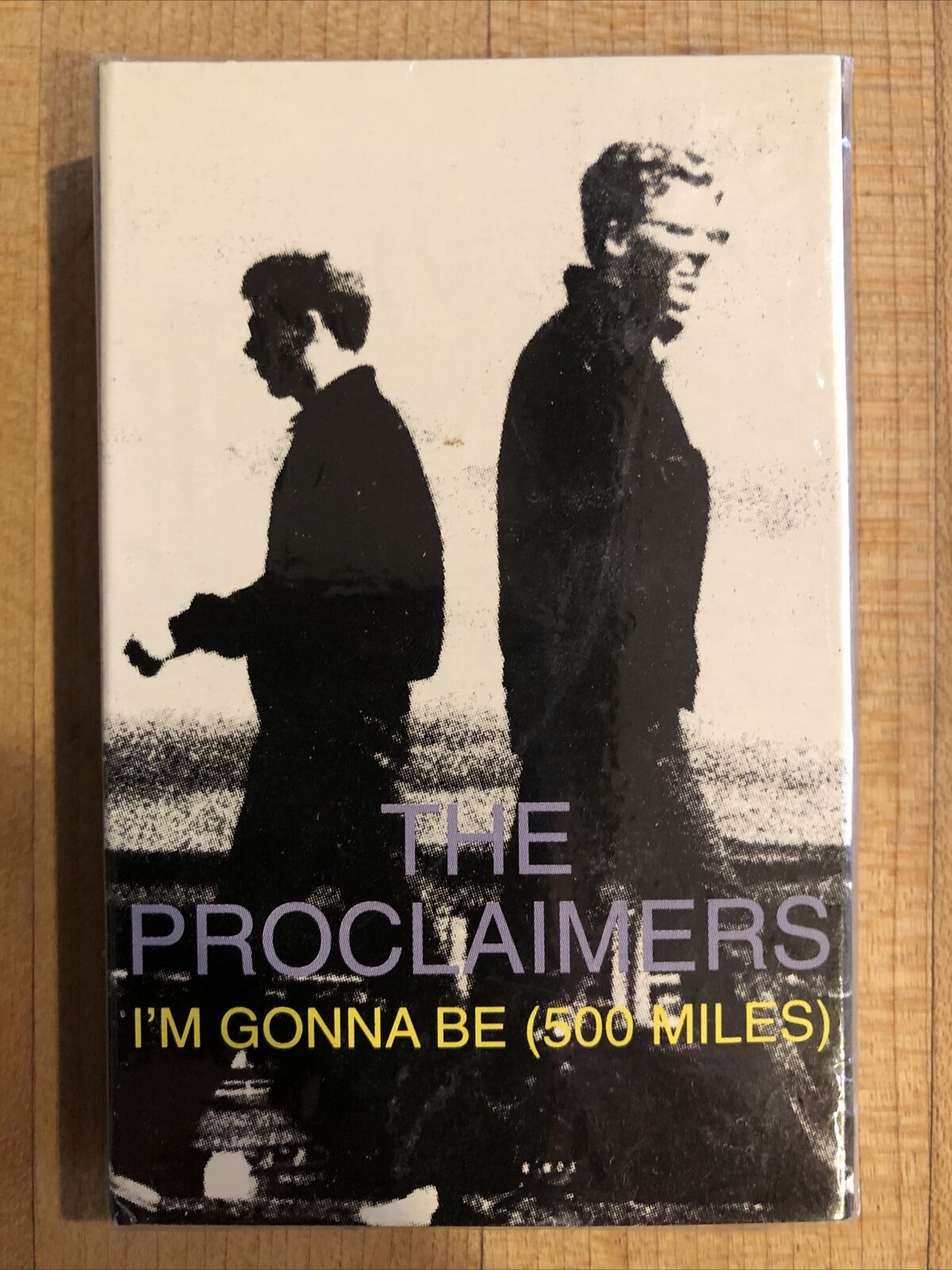 1988 Cassette Single The Proclaimers I'm Gonna Be (500 Miles) Vintage Sealed