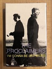 1988 Cassette Single The Proclaimers I'm Gonna Be (500 Miles) Vintage Sealed picture