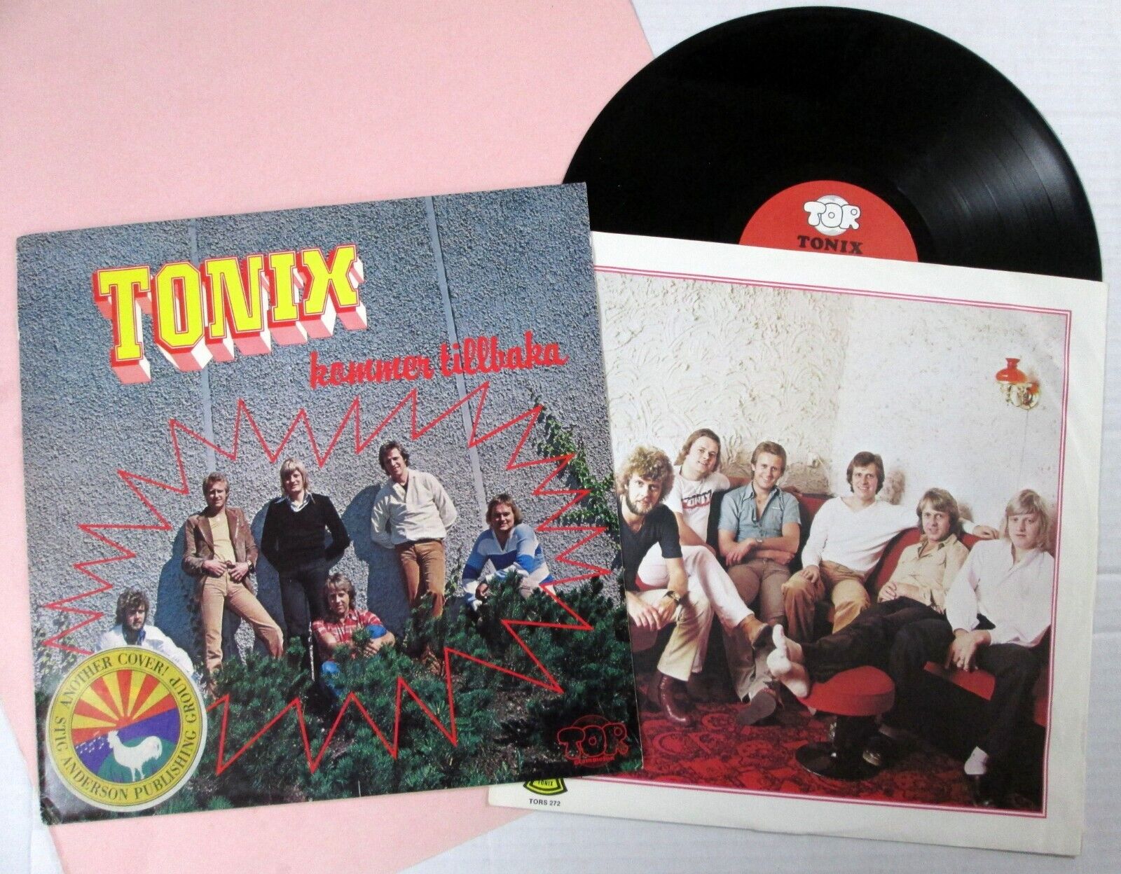 TONIX Kommer Tillbaka 1978 SWEDISH LP (Stig Anderson) WoW,.. VG++ Vinyl a5479