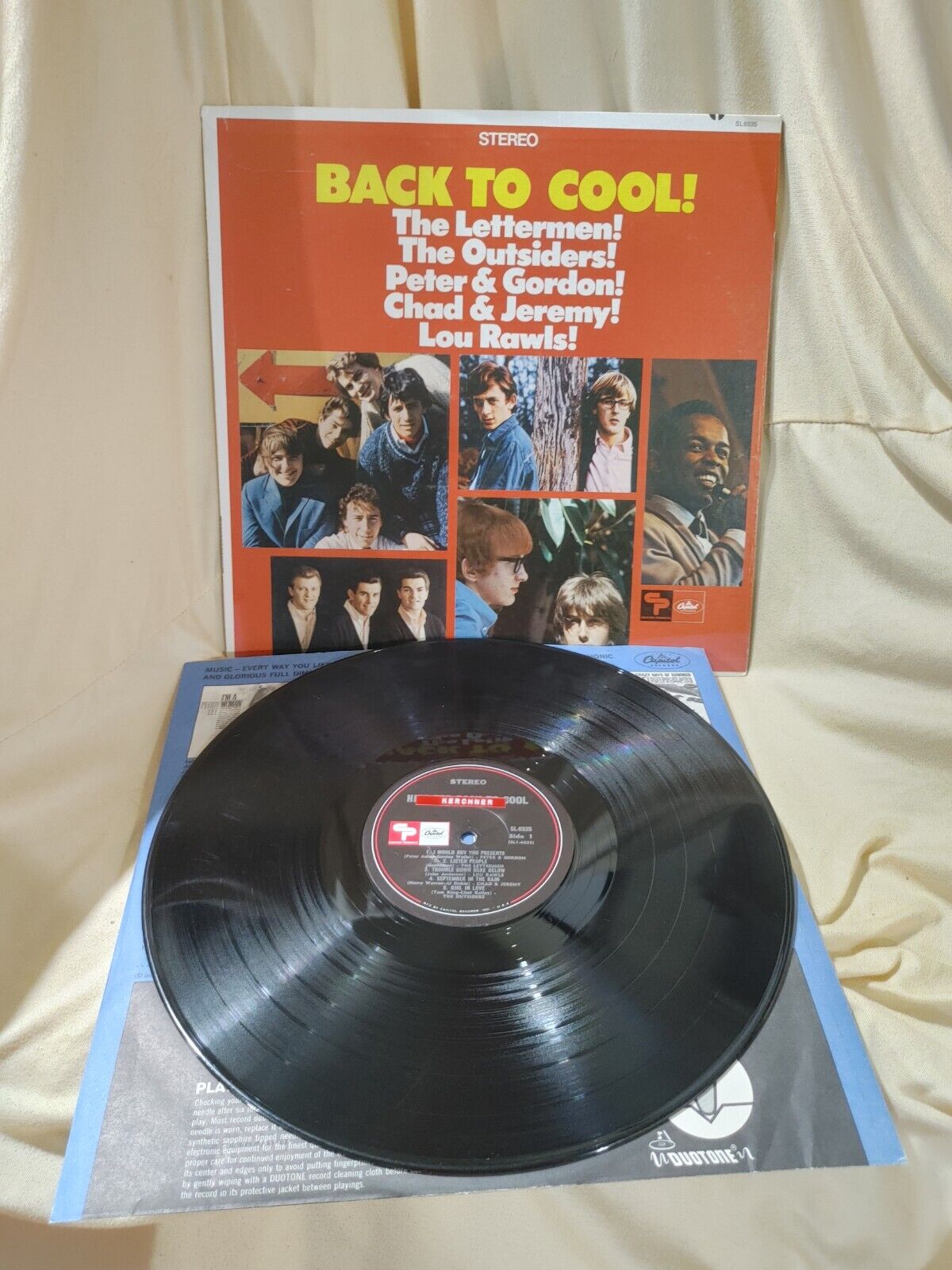 Back To Cool Sears Collector's Compilation 1960s SL-6535 Vinyl 12'' Vintage