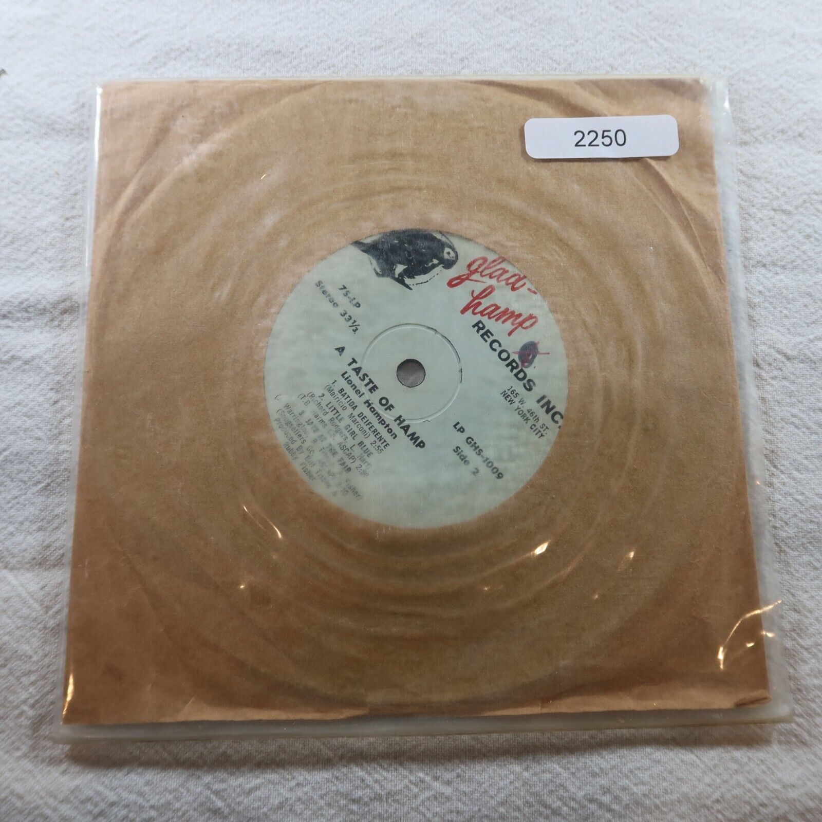 lionel hampton a taste of hamp   Record Album Vinyl LP