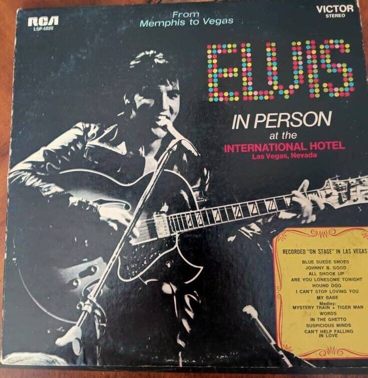 Elvis Presley vinyl lp lot of 9 albums