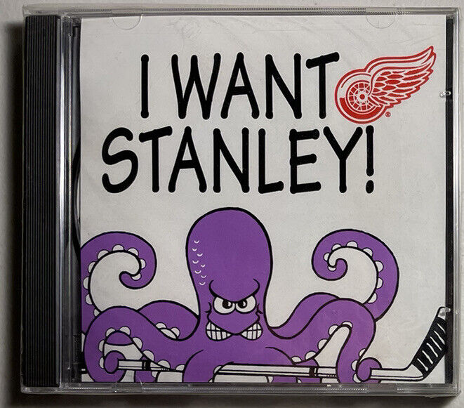 DETROIT RED WINGS I Want Stanley CD - Young Mike & MB Rap NHL Hockey BRAND NEW
