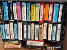Lot of 34 Vintage 8-Track Cartridge Tapes Country Untested Hank Williams Twitty picture
