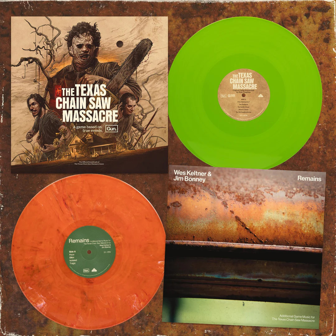 The Texas Chain Saw Massacre Video Game Horror Soundtrack Vinyl Color Variant