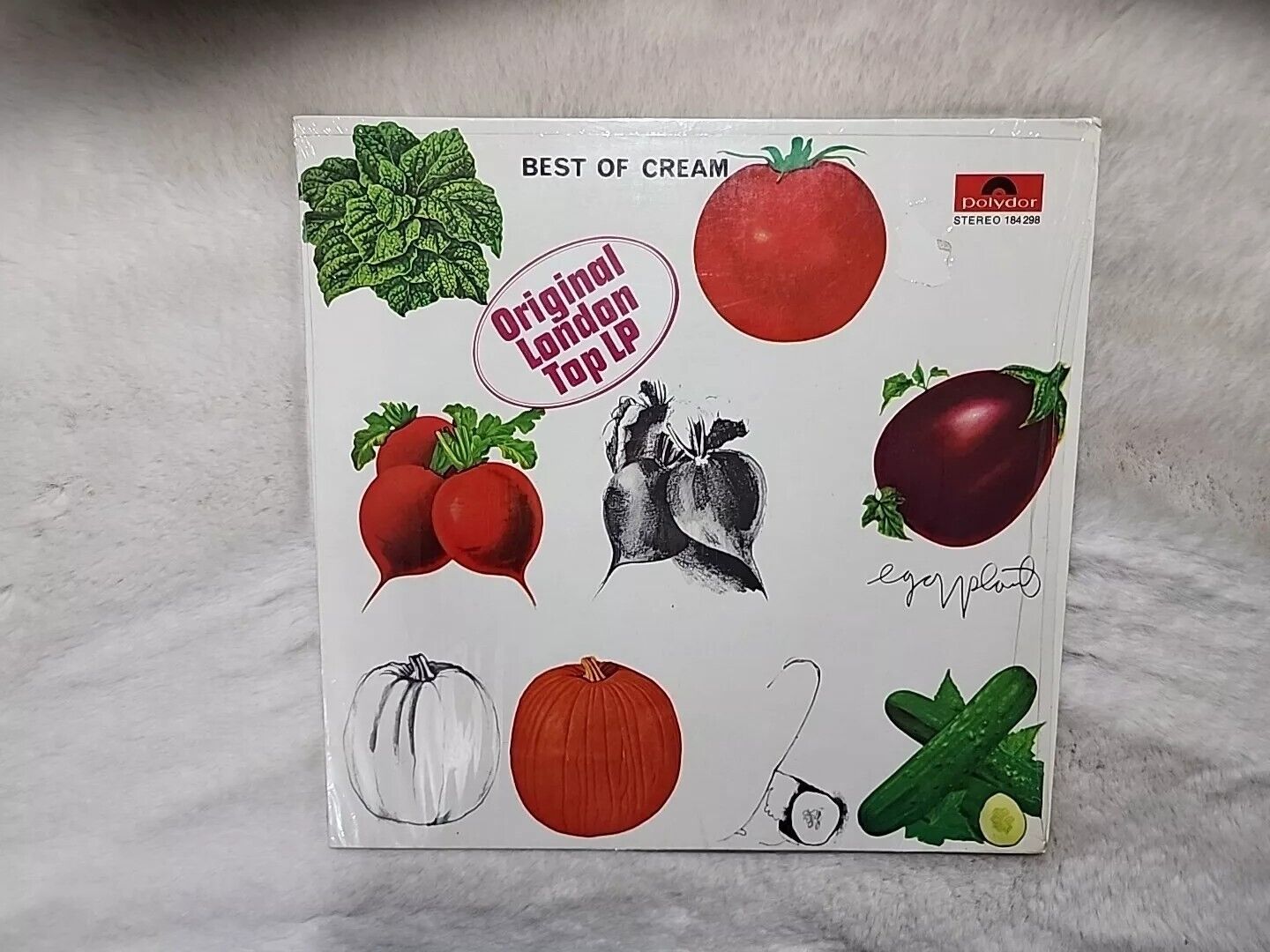 Cream Best Of Cream Vinyl 1ST 1969 OG 184 298 Germany LP Happy Sticke Shrink 