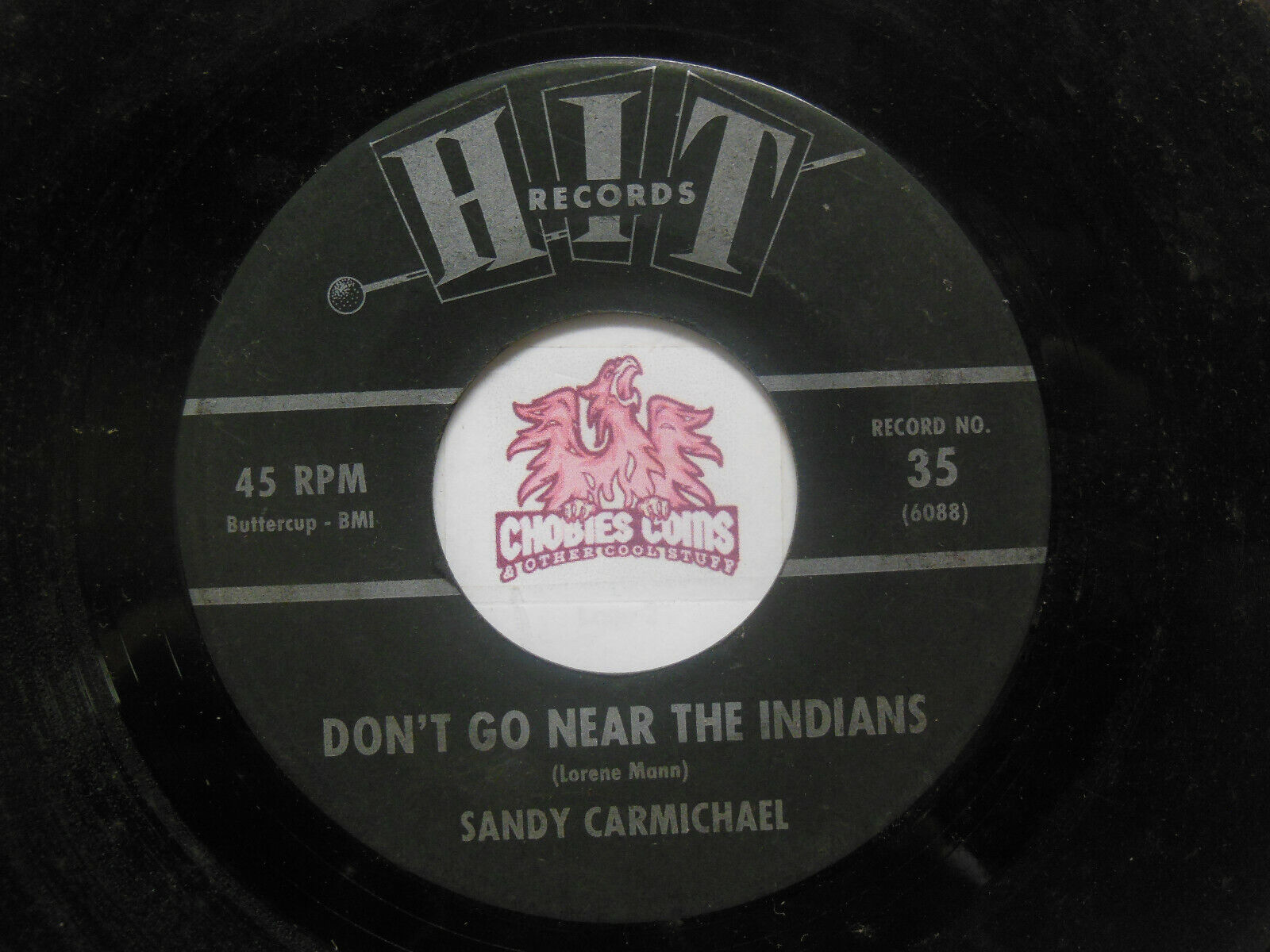  Ed Hardin,Sandy Carmichael: Return To Sender / Don\'t Go Near, 45 RPM G+ (P6)