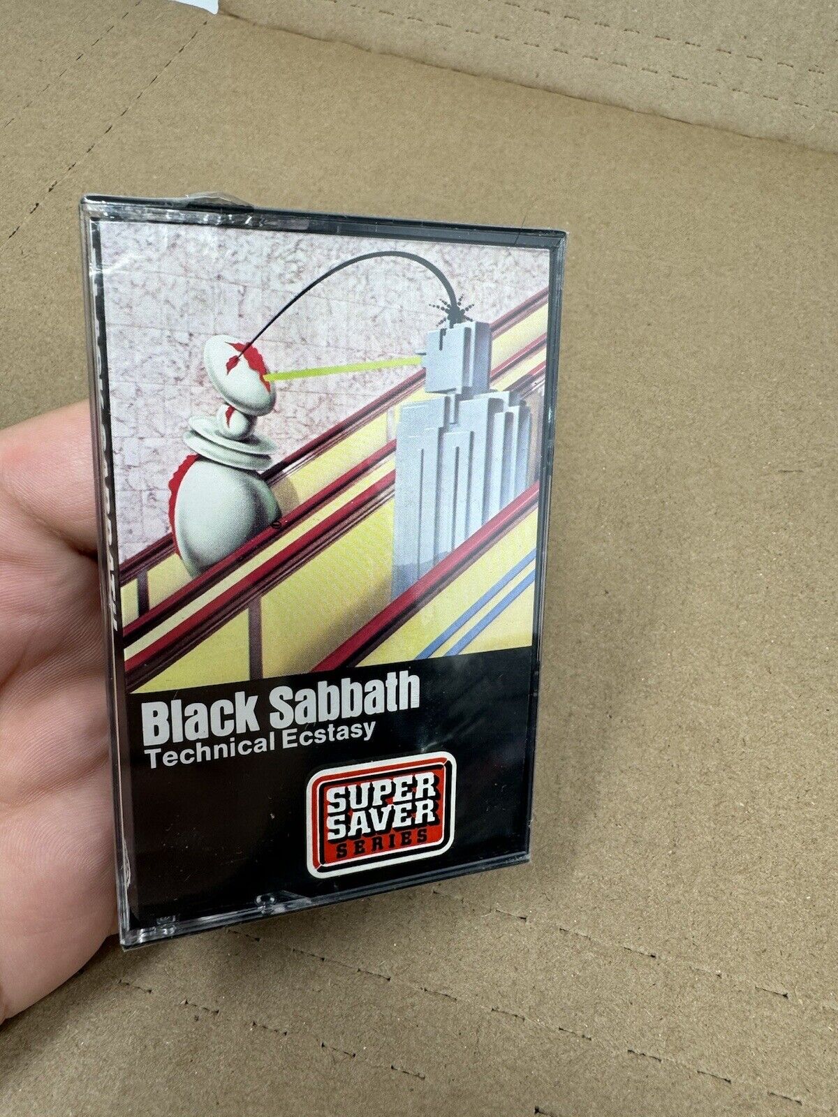 Black Sabbath Technical Ecstasy Cassette Tape WB M5 2969 New Sealed NOS
