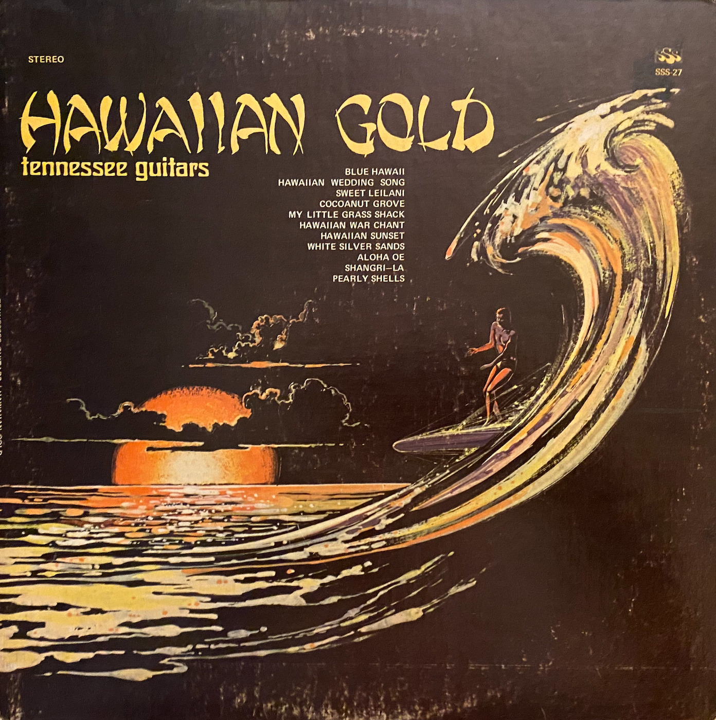 Hawaiian Gold Tennessee Guitars SSS-27 Vintage Pop Island LP