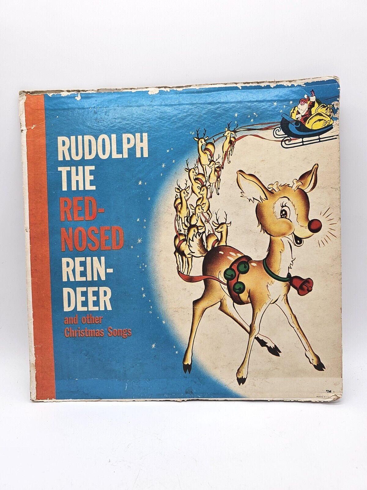 Vintage Rudolph The Red Nosed Reindeer Christmas Album 1950/1960's? Tested