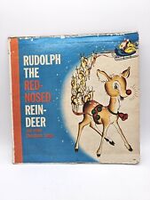 Vintage Rudolph The Red Nosed Reindeer Christmas Album 1950/1960's? Tested picture