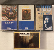 Lot 4 BB King Vintage Cassette Tapes BEST OF-SAN QUENTIN-EVERYDAY I HAVE THE BLU picture
