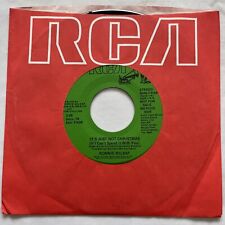 RONNIE MILSAP IT'S JUST NOT CHRISTMAS  /ONLY ONE NIGHT PROMO RCA 45rpm Record picture
