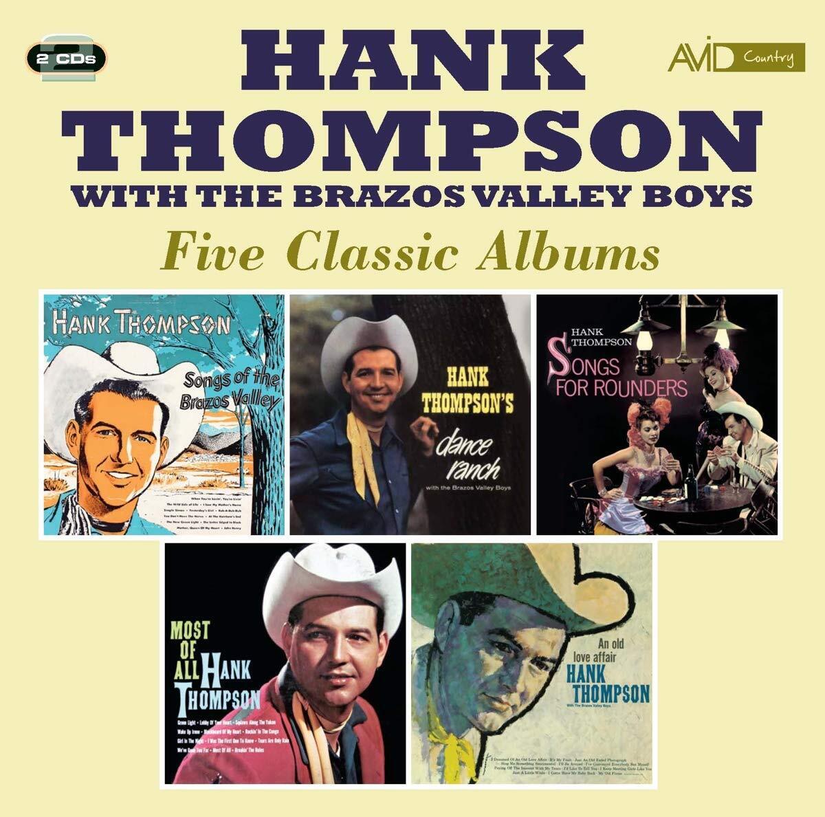 Thompson,Hank Five Classic Albums (CD)