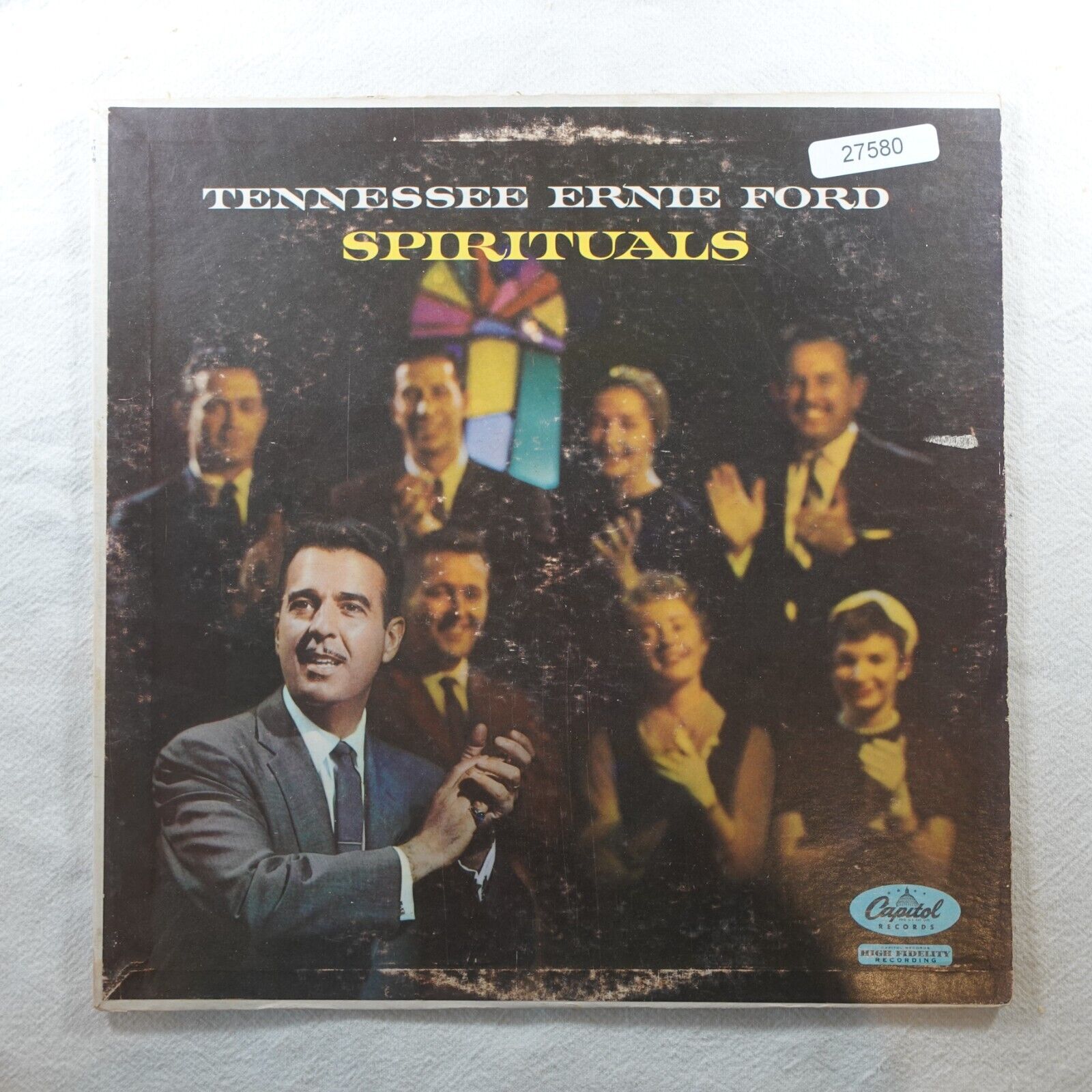 Tennessee Ernie Ford Spirituals LP Vinyl Record Album