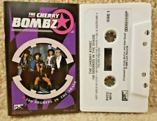 Vintage 1986 Cassette Tape The Cherry Bombz 100 Degrees In The Shade Lick Record picture