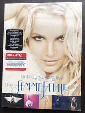 Britney Spears ‘The Femme Fatale Tour’ Deluxe Limited Edition DVD + Bonus CD NEW picture