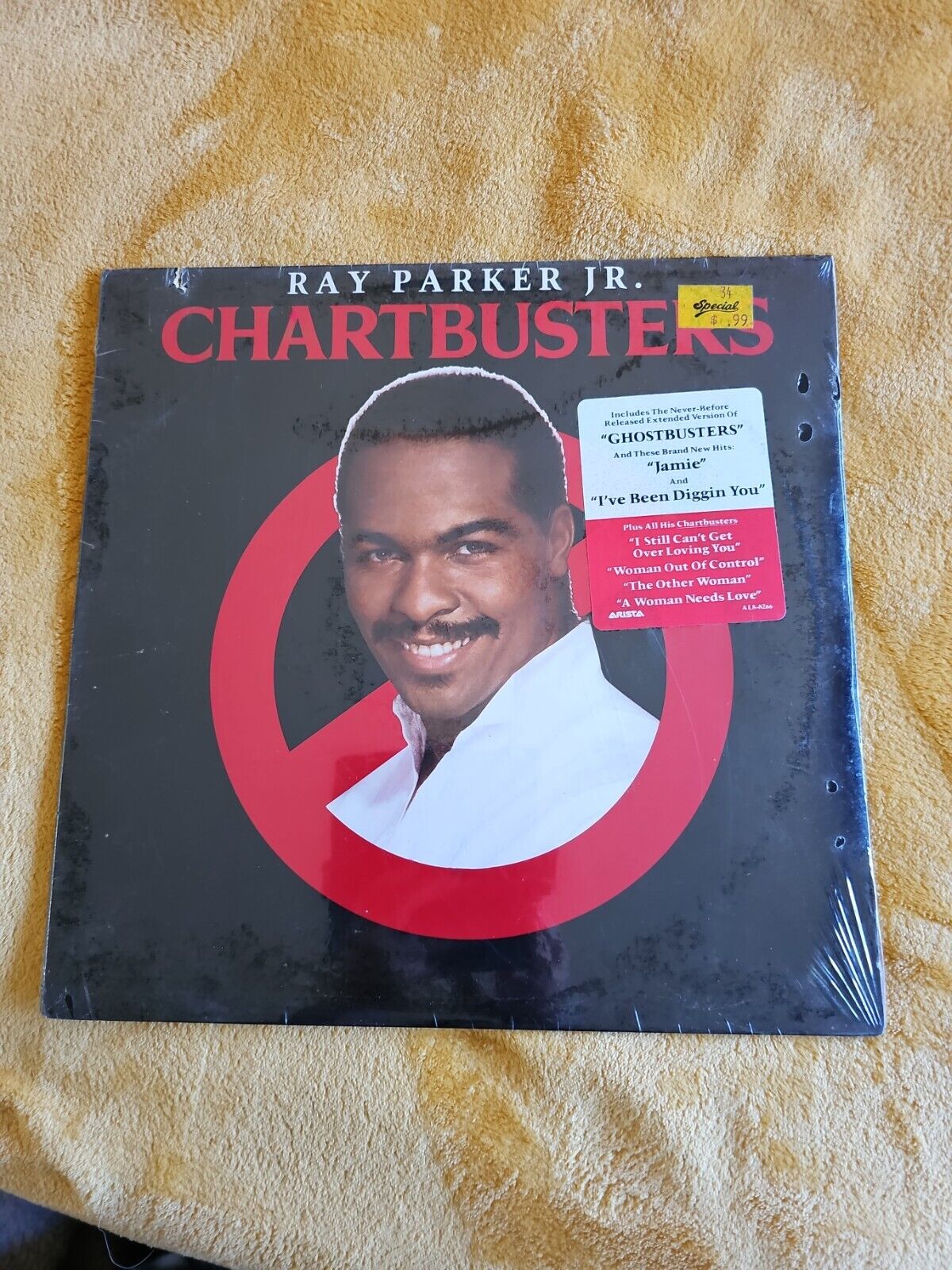 Vintage Ray Parker Jr. Ghostbusters 1984 Vinyl LP SEALED