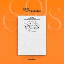 SOLAR [COLOURS]  2nd MINI ALBUM Palette Ver. BIZENT Mall POB picture