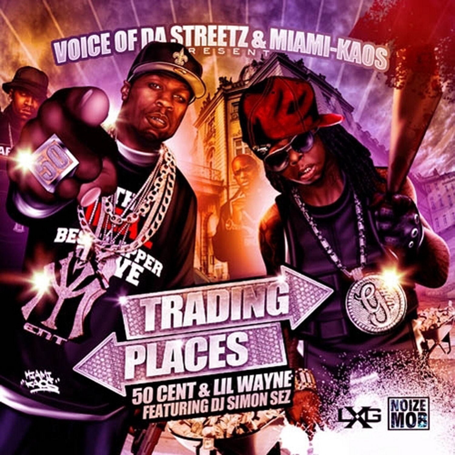 Lil Wayne vs 50 Cent Mixtape Trading Places Blends Remixes YMCMB G UNIT Hot